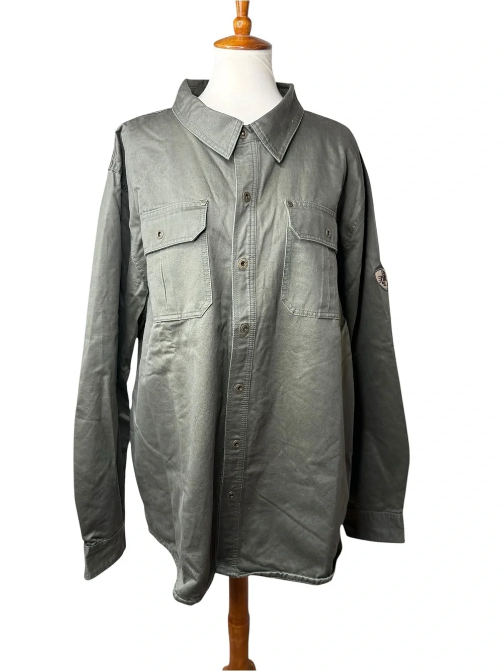 Legendary Whitetails Olive Green Utility Shirt Jacket